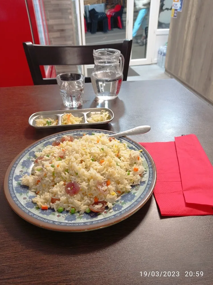 Riz Sauté Au Saucisson Chinois Un Délice